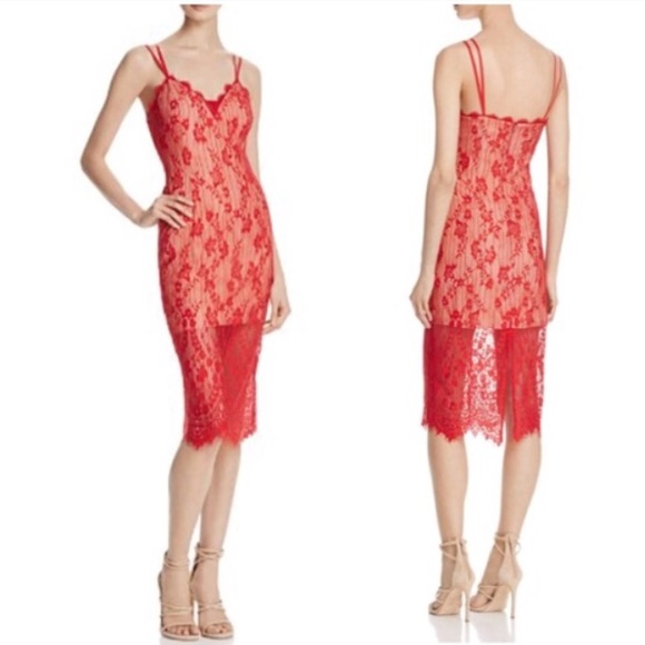 keepsake the label red dress